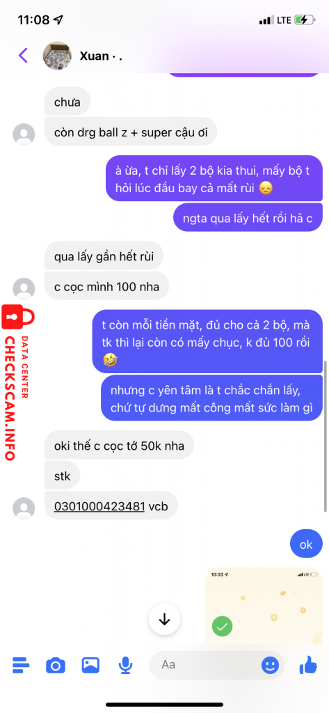 Bằng chứng chống lại Pham Thi Hai Linh