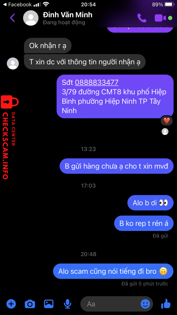 Доказательства против NGUYEN ANH THU