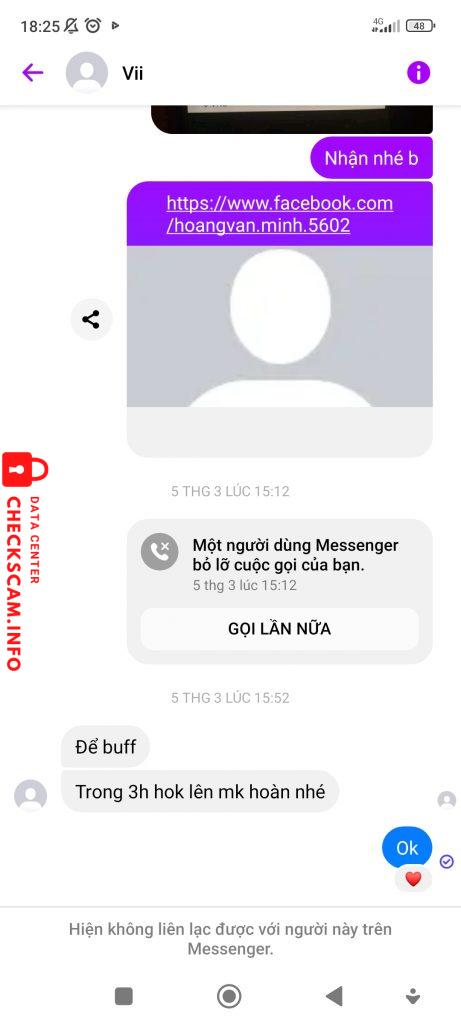 Доказательства против TRAN THI THANH NGAN