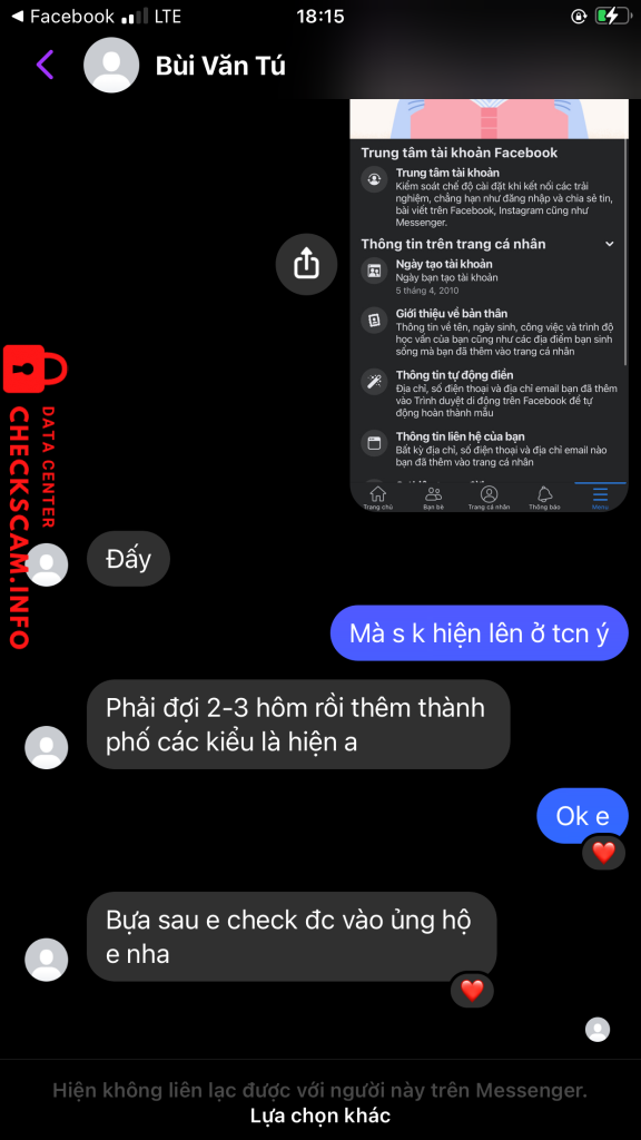 Доказательства против BUI VAN TU