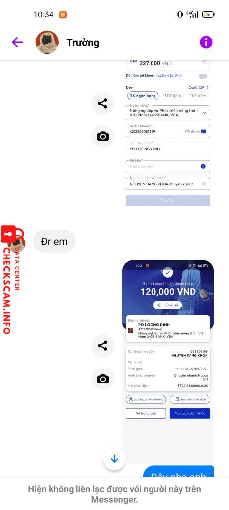 Доказательства против Po Loong Dinh