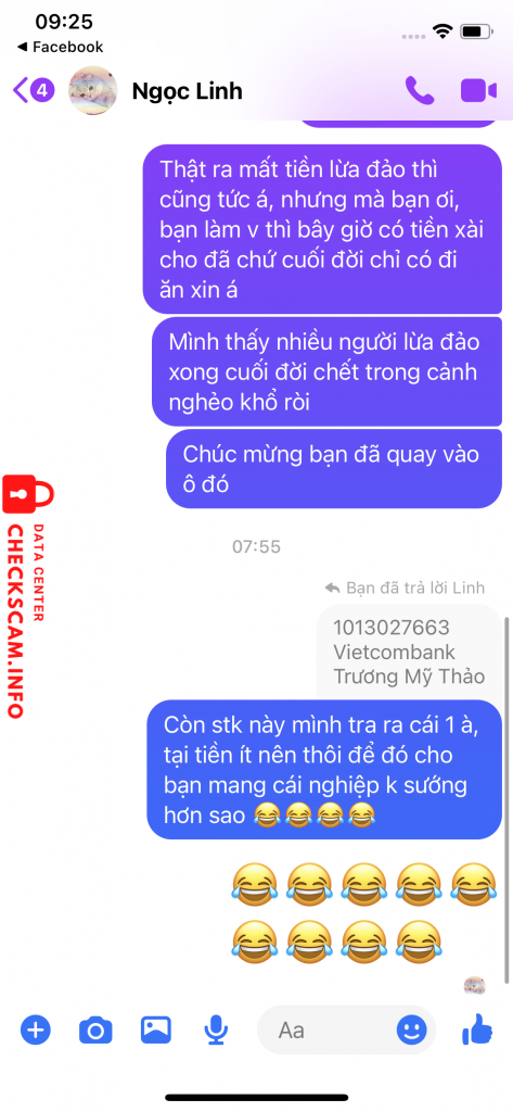 Доказательства против Truong My Thao