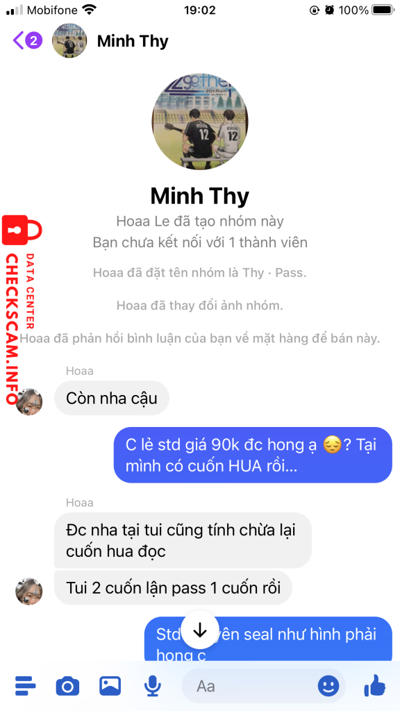 Bằng chứng chống lại Le Thi Hong Hoa