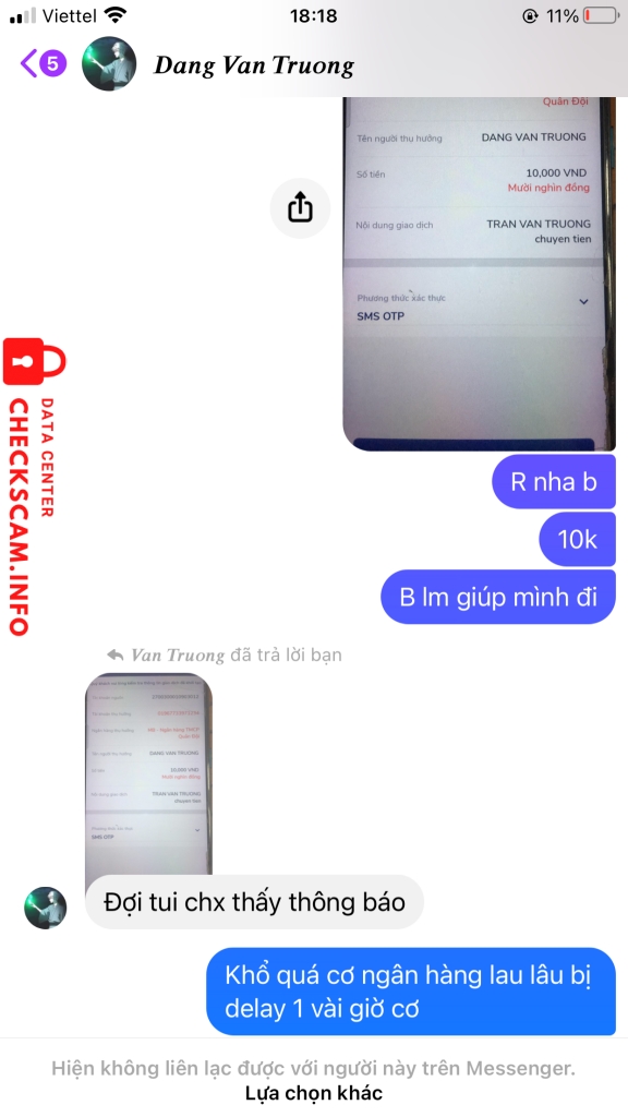 Bằng chứng chống lại DANG VAN TRUONG