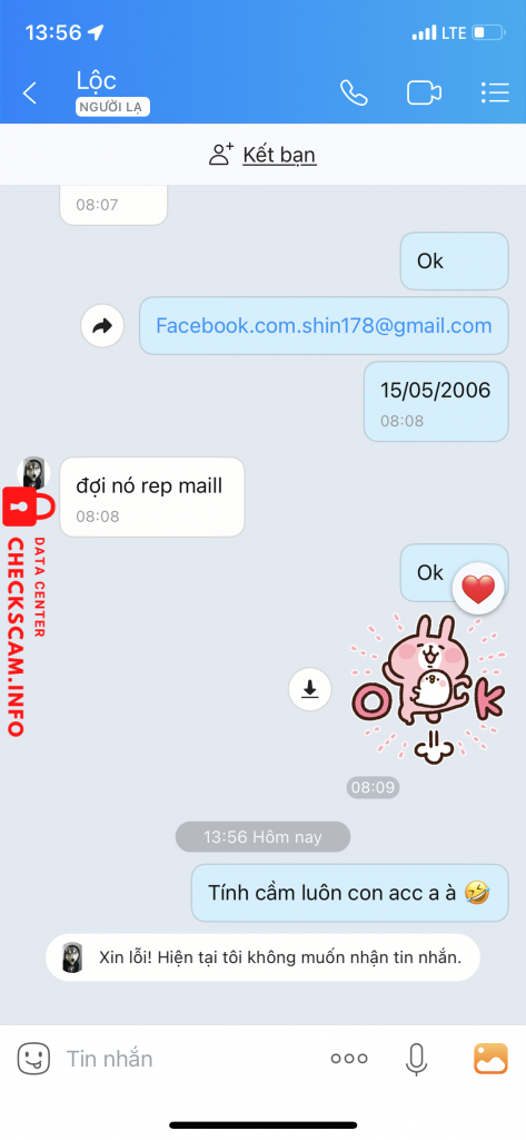 Bằng chứng chống lại DƯƠNG TẤN LỘC