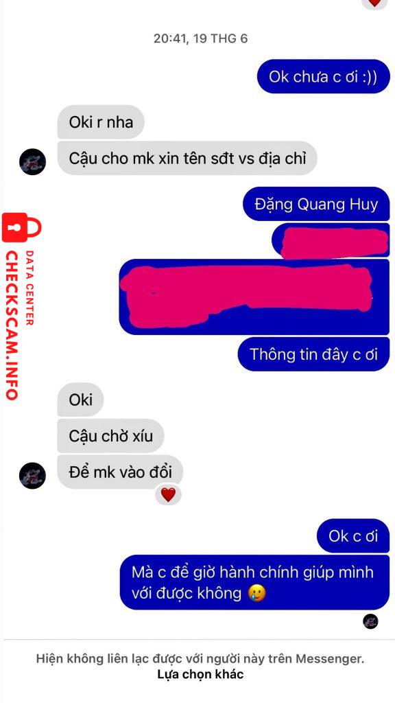 Bằng chứng chống lại LE HUY HOANG