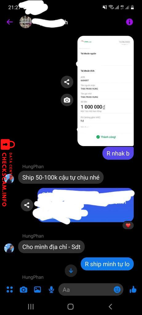 Bằng chứng chống lại Thai phan hung