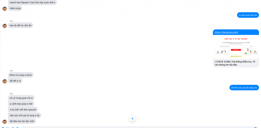 Доказательства против NGUYEN TUAN DAT