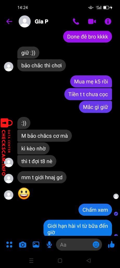 Bằng chứng chống lại Nguyễn Trường Gia Phúc