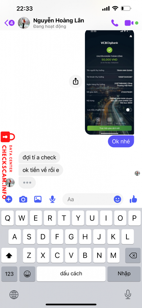 Bằng chứng chống lại Trần Ánh Dung