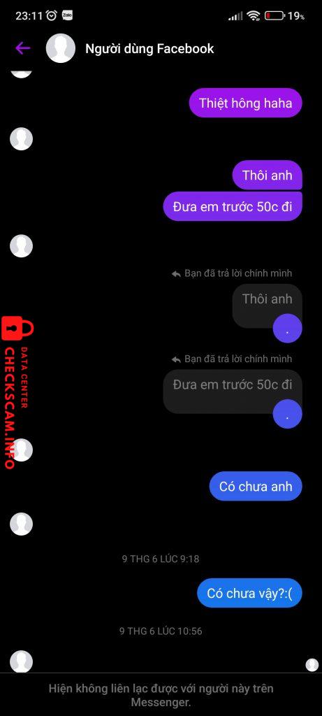 Bằng chứng chống lại TRẦN MINH PHƯƠNG LINH