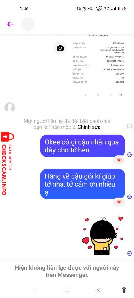 Bằng chứng chống lại Nguyen Ngoc Thu