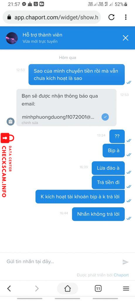 Bằng chứng chống lại PHAM NHAT TIEN