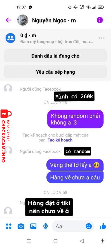 Bằng chứng chống lại NGUYEN NGOC THU