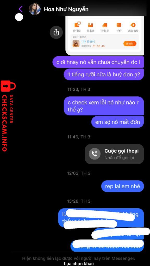 Bằng chứng chống lại Nguyễn Thị Như Hoa