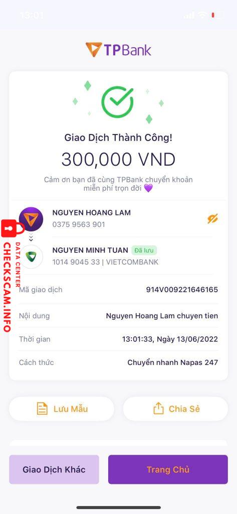 Bằng chứng chống lại Nguyễn Minh Tuấn