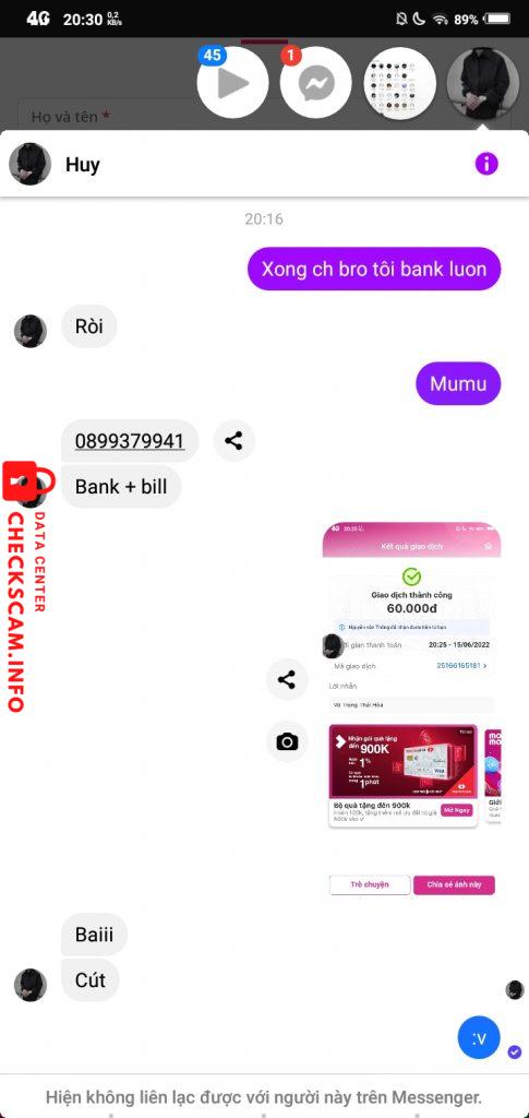 Bằng chứng chống lại Nguyễn Văn Thông ( FB Huy Trương )