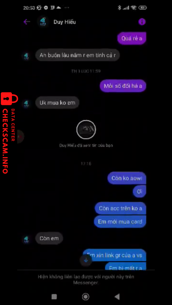 Bằng chứng chống lại Lê Duy Hiếu