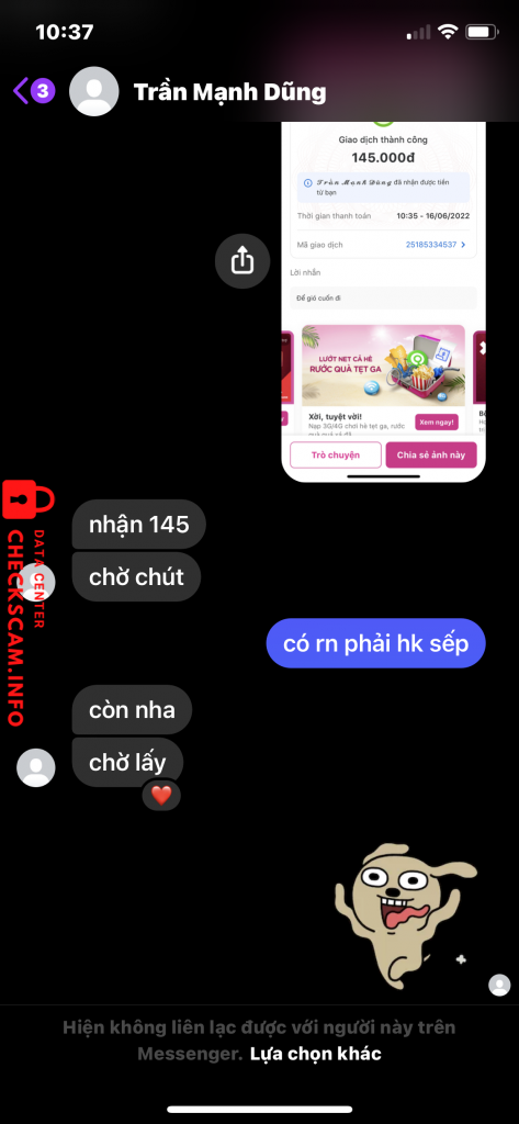 Bằng chứng chống lại Trần Mạnh Dũng