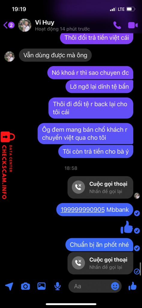 Bằng chứng chống lại Vi Văn Huy