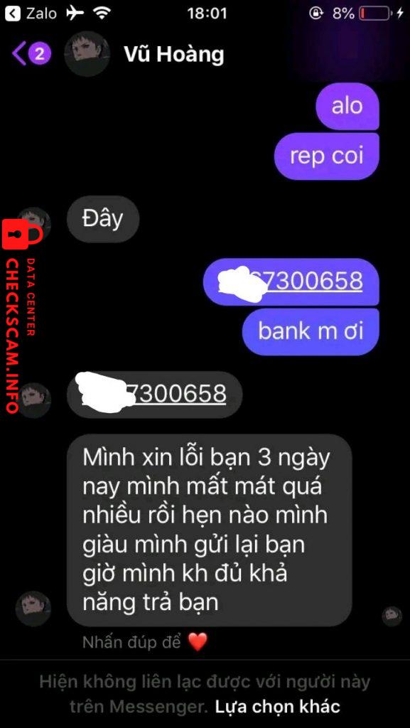 Bằng chứng chống lại Vũ Hoàng