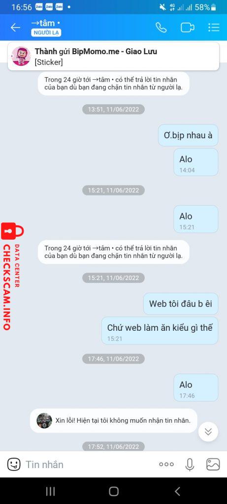 Bằng chứng chống lại HUYNH NGUYEN THANH TAM