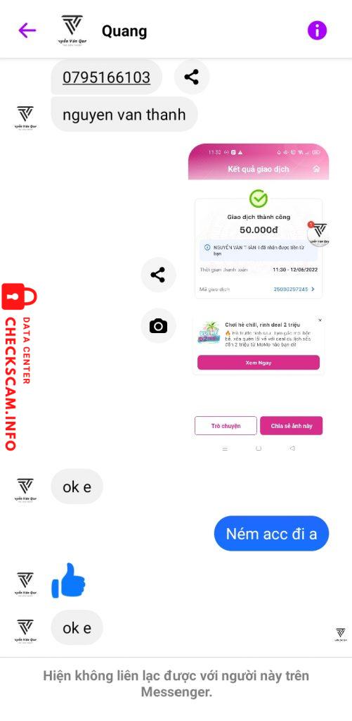 Bằng chứng chống lại Văn Quang