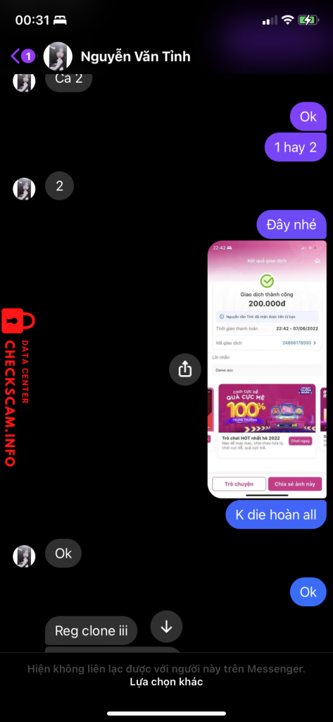 Bằng chứng chống lại Nguyễn Văn Tỉnh