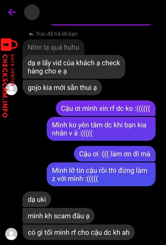 Bằng chứng chống lại Pham Thi Hong