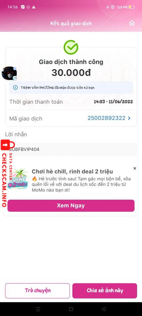 Bằng chứng chống lại Trịnh Văn Phương