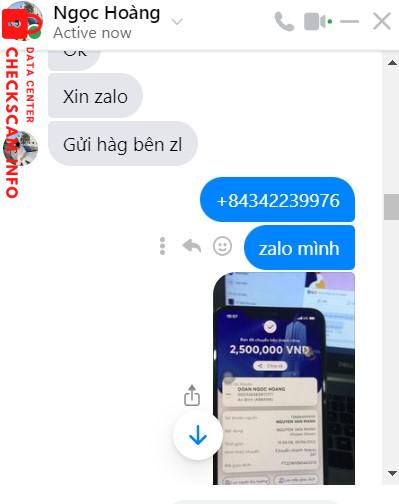 Bằng chứng chống lại Doan Ngoc Hoang