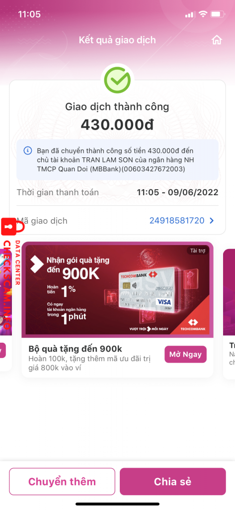 Bằng chứng chống lại TRAN LAM SON