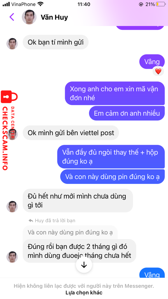 Bằng chứng chống lại Bùi Văn Huy