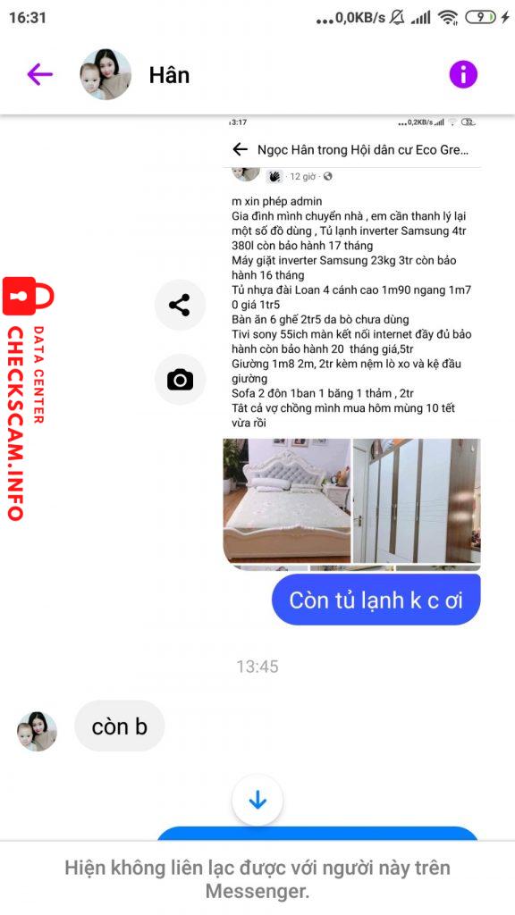 Bằng chứng chống lại Pham Ngoc Han