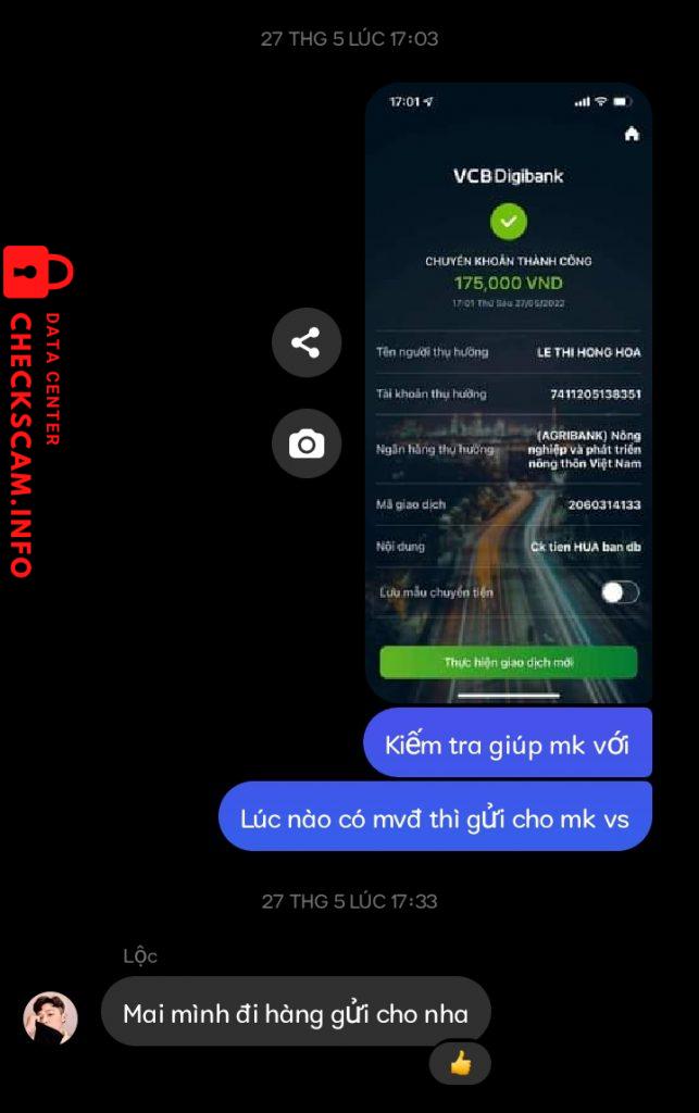 Bằng chứng chống lại Tấn Lộc