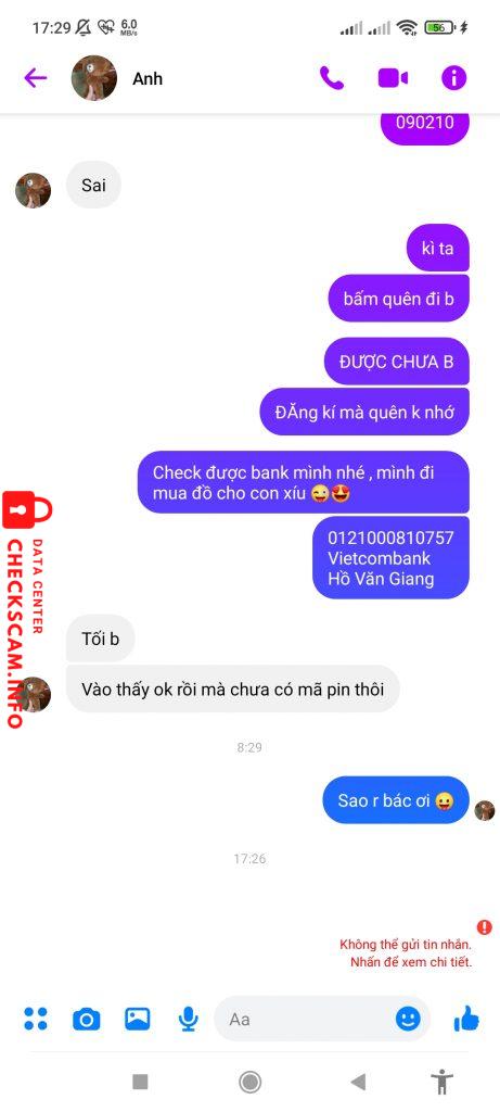 Bằng chứng chống lại NGUYEN