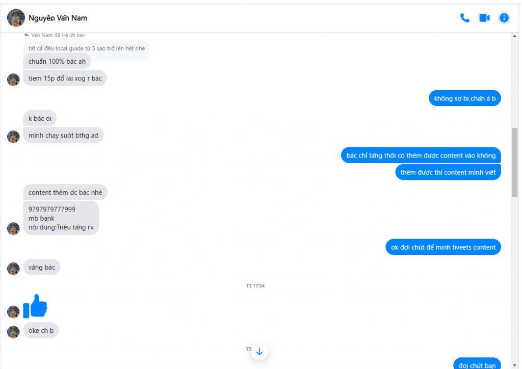 Bằng chứng chống lại Nguyễn Văn Nam