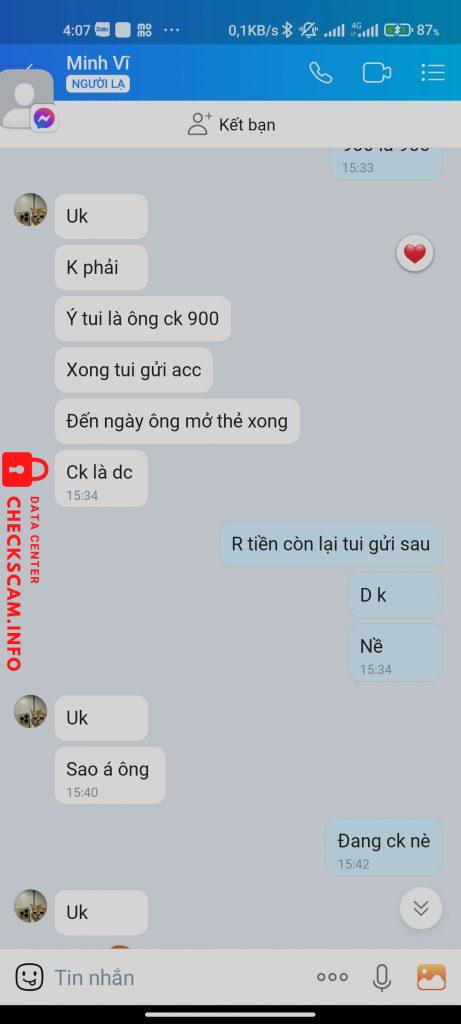 Bằng chứng chống lại Be minh vy