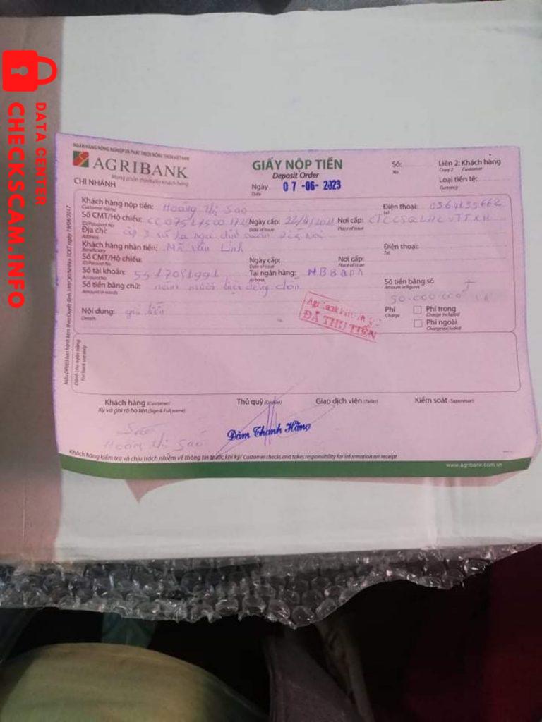 Bằng chứng chống lại Mã Văn Linh