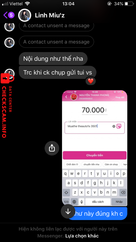 Bằng chứng chống lại Nguyễn Thanh Phong