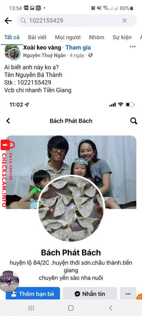 Bằng chứng chống lại Nguyen Ba Thanh
