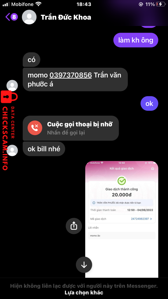 Bằng chứng chống lại Trần Văn Phước