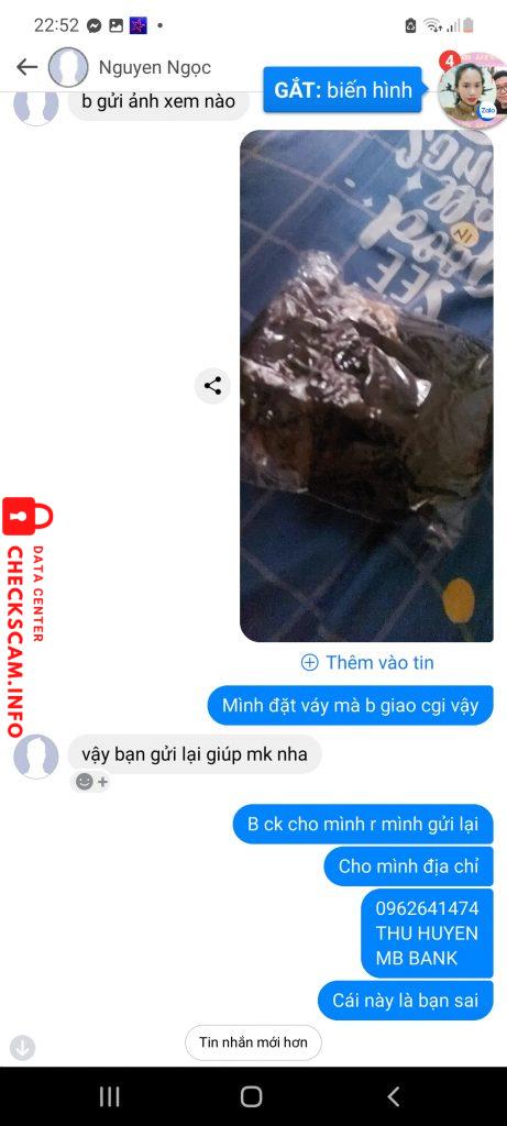 Bằng chứng chống lại NGUYEN THI BICH NGOC