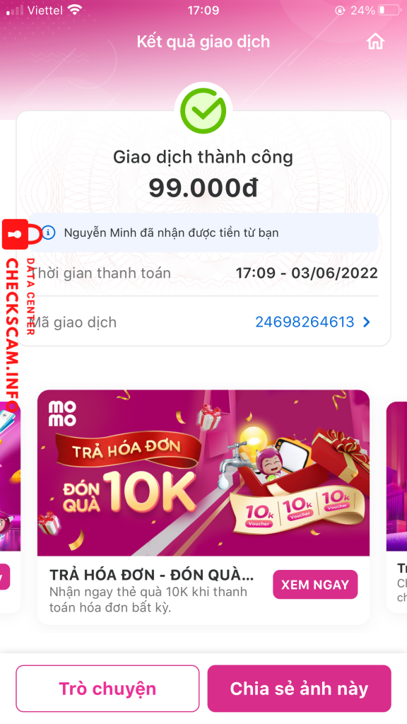 Bằng chứng chống lại Nguyễn Minh