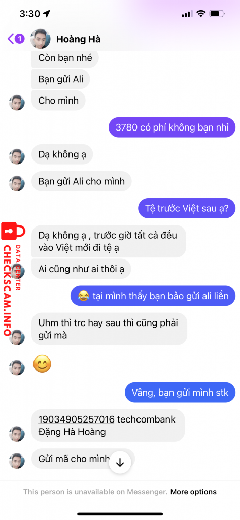 Bằng chứng chống lại Đặng Hoàng Hà