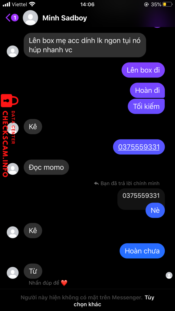 Bằng chứng chống lại Huynh Gia Minh