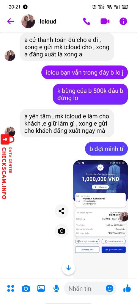 Bằng chứng chống lại Nguyễn Văn Nhạn