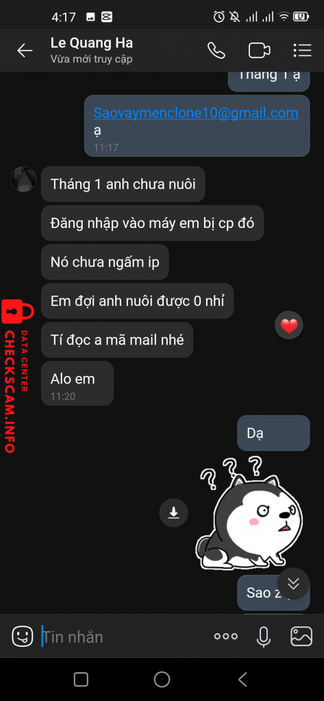 Bằng chứng chống lại LE QUANG HA