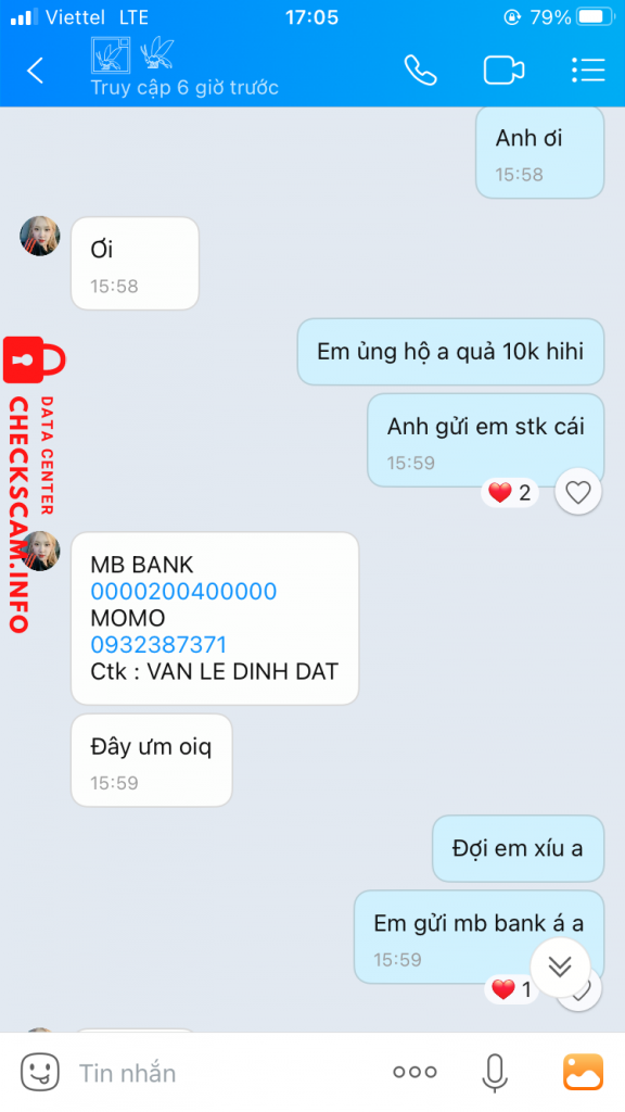 Bằng chứng chống lại Tên DinhDat