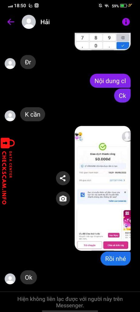 Bằng chứng chống lại Lý Văn Minh